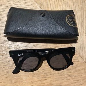 Ray Ban Black Meteor Sunglasses - Unisex